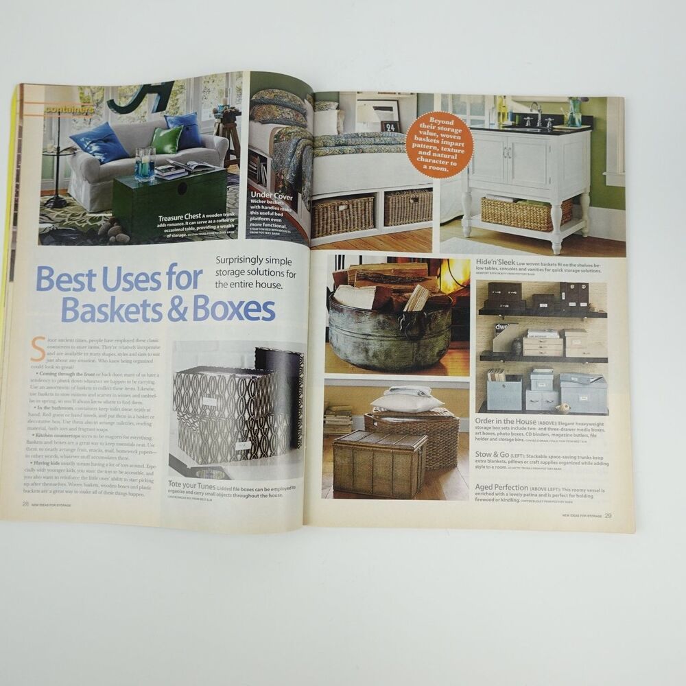Storage Magazine 2008 Home Organization Declutter Decor - Picture 4 of 10